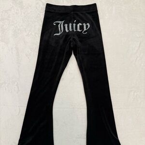 Juicy Couture Dark Velvet Pants
